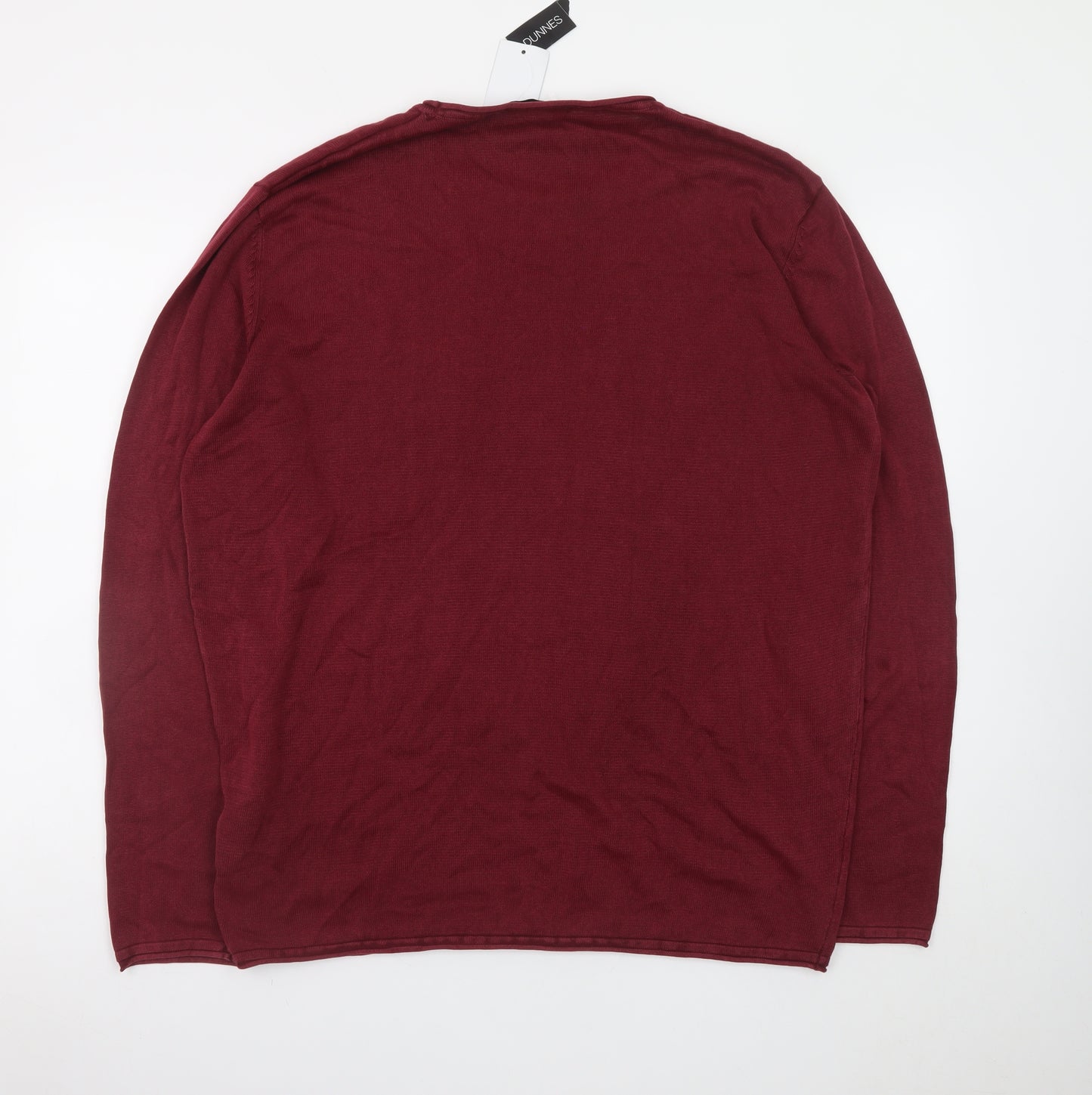 Dunnes Stores Men’s Red Cotton Crew Neck Jumper XL