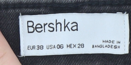 Bershka Women Black Size 10 Skinny High Rise Jeans