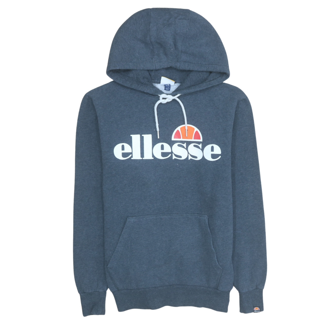 Ellesse Men's Blue Pullover Hoodie XS Fleece Graphic Regular Fit