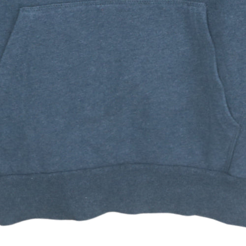 Ellesse Men's Blue Pullover Hoodie XS Fleece Graphic Regular Fit