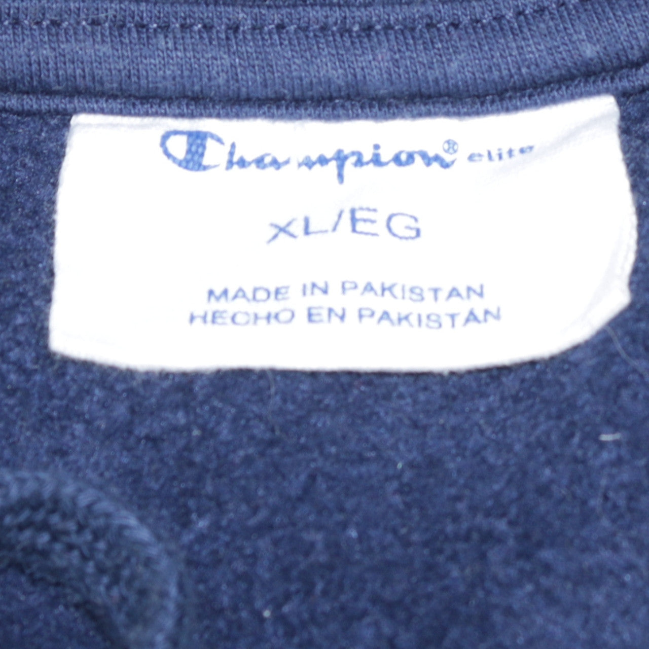 Champion Men's Blue XL Pullover Hoodie Fleece Sweatshirt