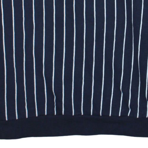 FILA Men's Blue Striped Italian Heritage Sweatshirt Size S