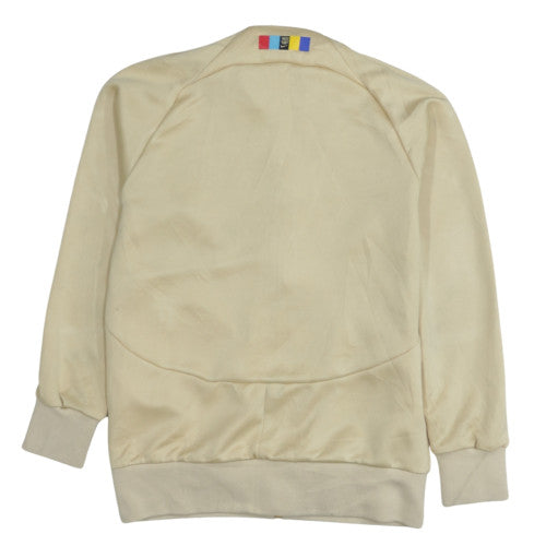 Nike Boys Beige Full Zip Barcelona Sweatshirt Size 14 Years