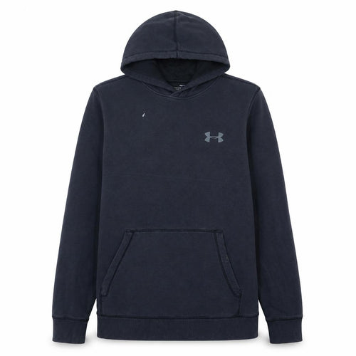 Under Armour Men's Black Pullover Hoodie Size L Fleece Sportswear