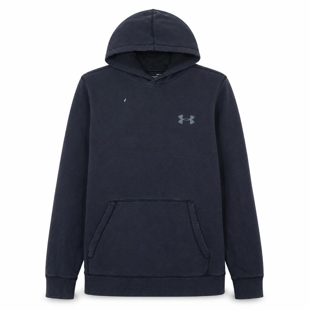 Under Armour Men's Black Pullover Hoodie Size L Fleece Sportswear
