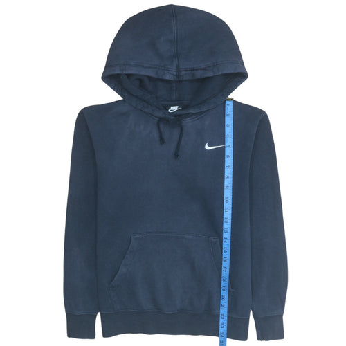Nike Men's Blue Small Pullover Fleece Hoodie Sweatshirt
