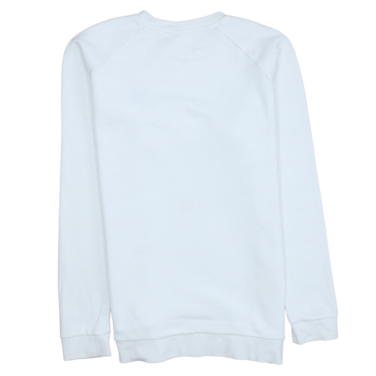 Adidas Men's White Crew Neck Pullover Sweatshirt Size M