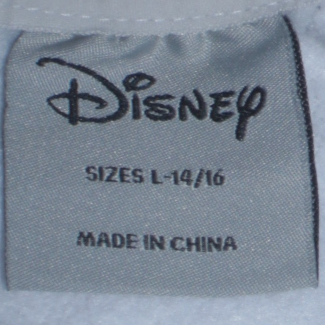 Disney Women Grey Mickey Mouse Graphic Pullover Sweatshirt L 14/16