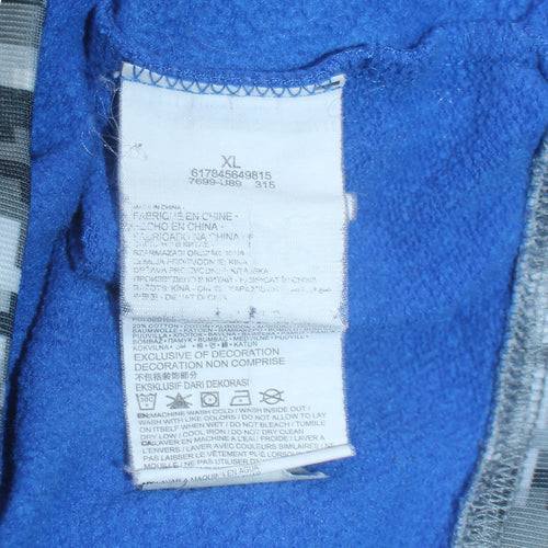 Nike SB Boys Blue Crew Neck Sweatshirt XL 13-15 Years Camo Trim
