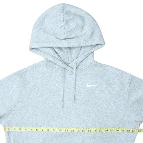 Nike Men's Grey Pullover Hoodie Size S Regular Fit Fleece