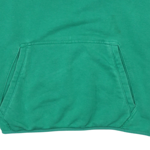 Puma Boys Green Pullover Hoodie XL 16 Years Fide Et Labore Crest Sweatshirt
