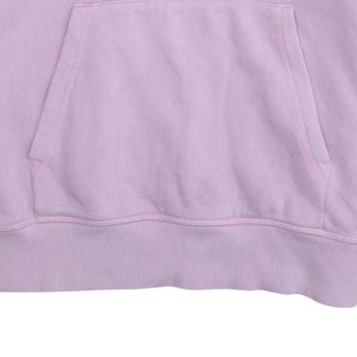 Champion Women's Pink XS Pullover Hoodie with Logo Detail