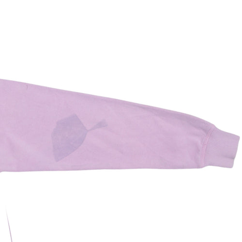 Champion Women's Pink XS Pullover Hoodie with Logo Detail