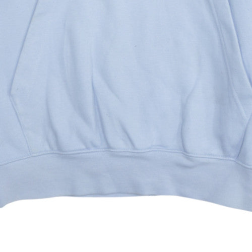 Nike Mens Blue Pullover Hoodie Small Classic Logo Fleece
