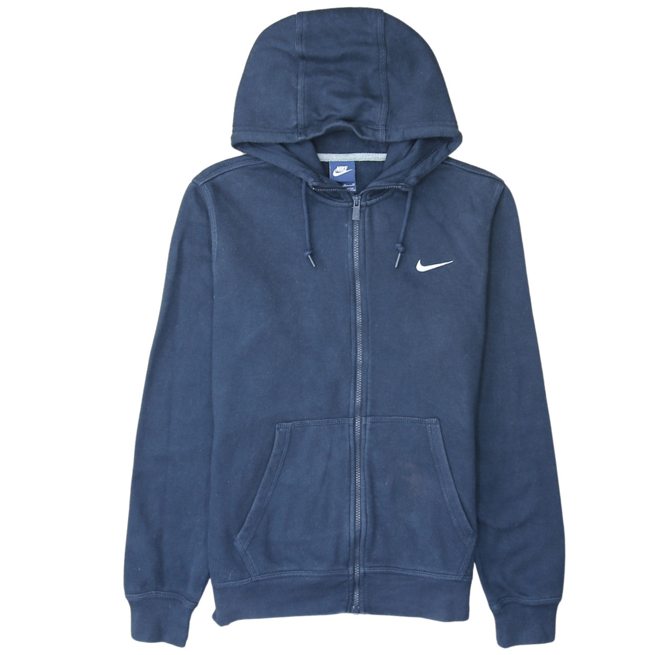 Nike Men's Blue Full Zip Hoodie Size M Sports Fleece