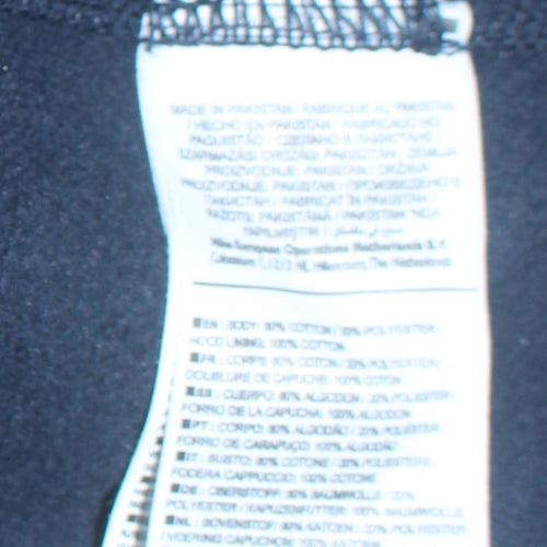 Nike Men's Blue Full Zip Hoodie Size M Sports Fleece