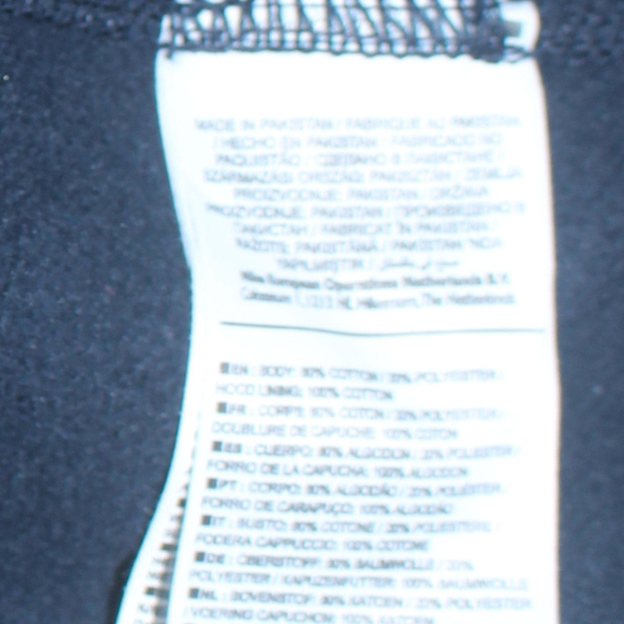 Nike Men's Blue Full Zip Hoodie Size M Sports Fleece