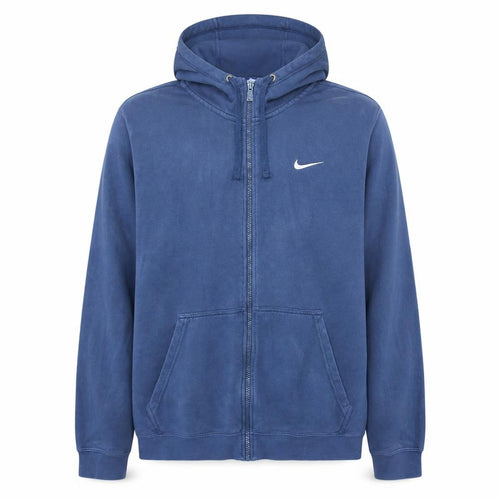 Nike Men's Blue XL Full Zip Hoodie Fleece Sportswear