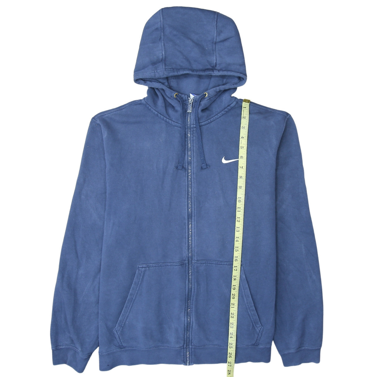 Nike Men's Blue XL Full Zip Hoodie Fleece Sportswear