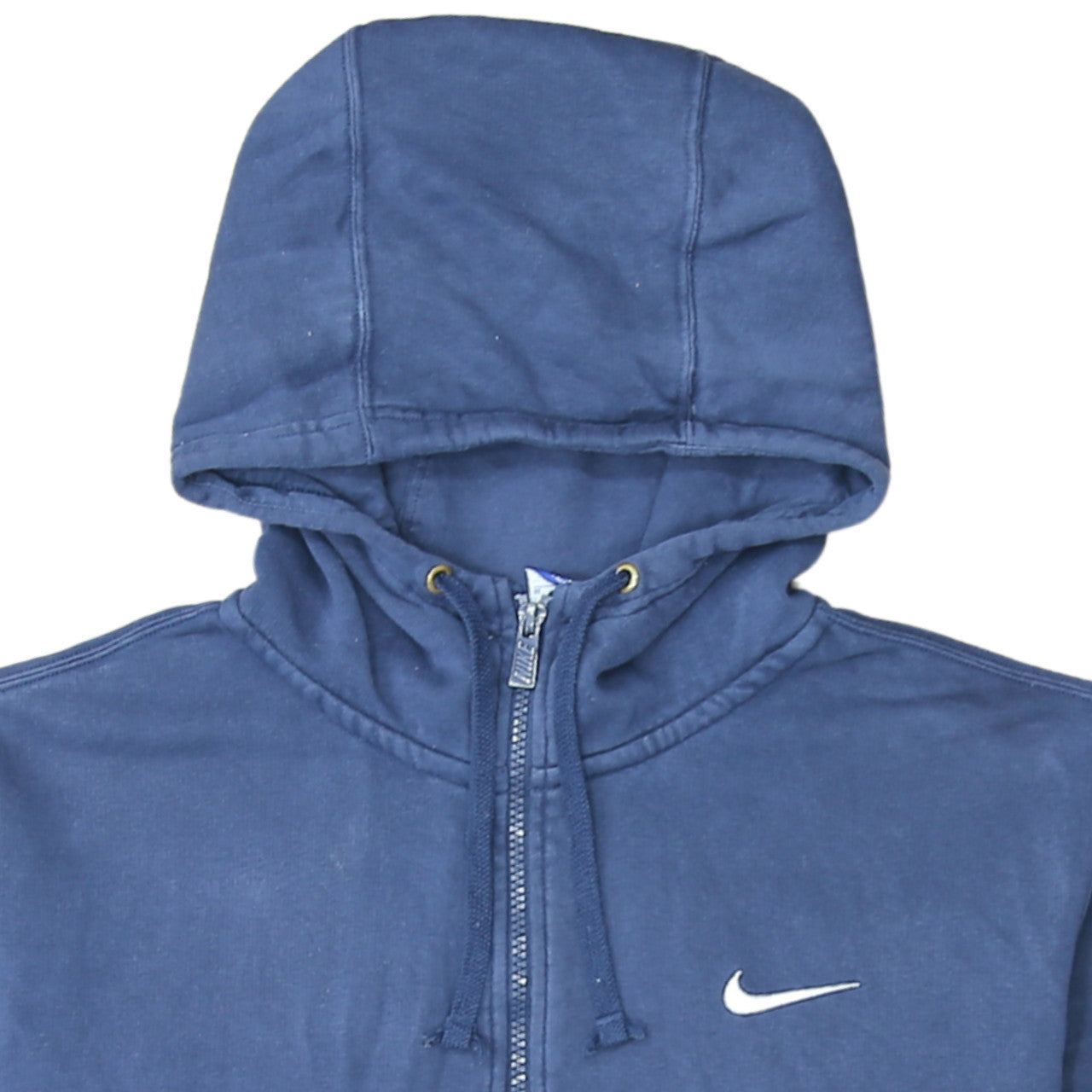 Nike Men's Blue XL Full Zip Hoodie Fleece Sportswear