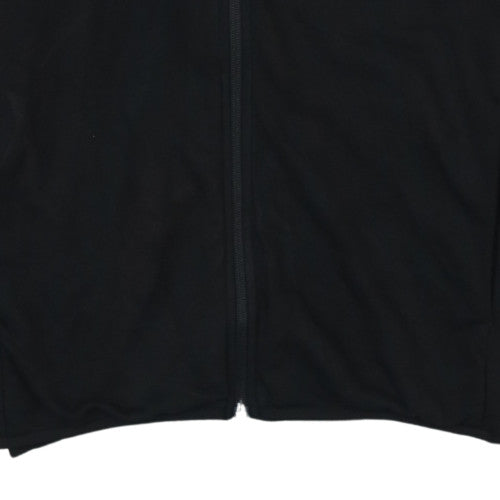 Adidas Womens Black Full Zip Hoodie Medium - Casual Sportswear