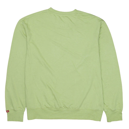Levi's Boys Green Crew Neck Pullover Sweatshirt 16 Years Regular Fit