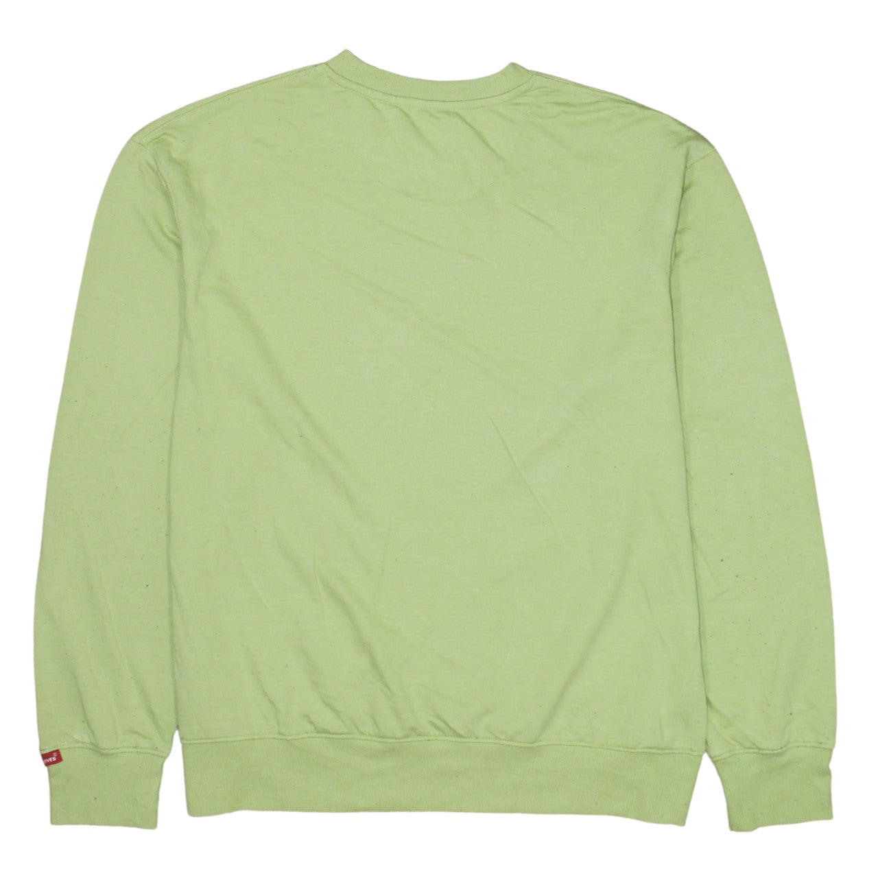 Levi's Boys Green Crew Neck Pullover Sweatshirt 16 Years Regular Fit