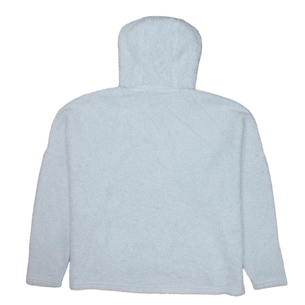 Ellesse Women’s White 1/4 Zip Hooded Pullover Sweatshirt UK 10