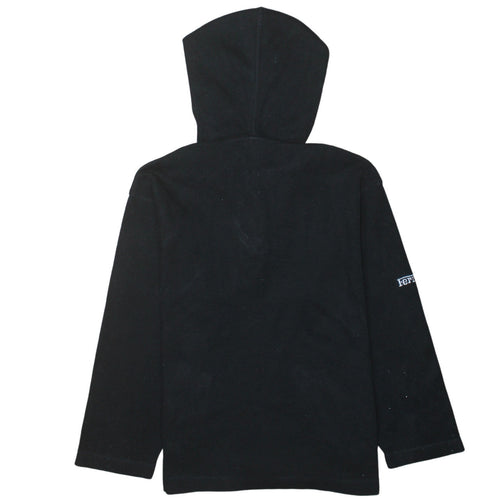 Ferrari Men's Black Fleece 1/2 Zip Hoodie Size S Racing Logo