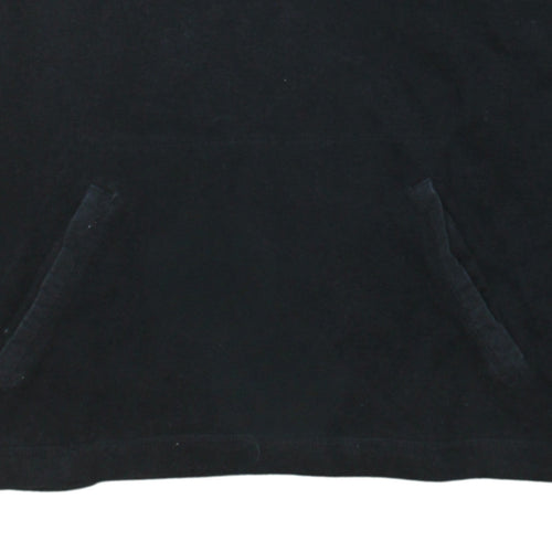 Ferrari Men's Black Fleece 1/2 Zip Hoodie Size S Racing Logo