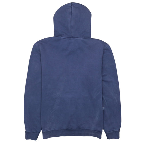 Puma Men's Blue Pullover Hoodie Size M Regular Fit Logo Sportswear