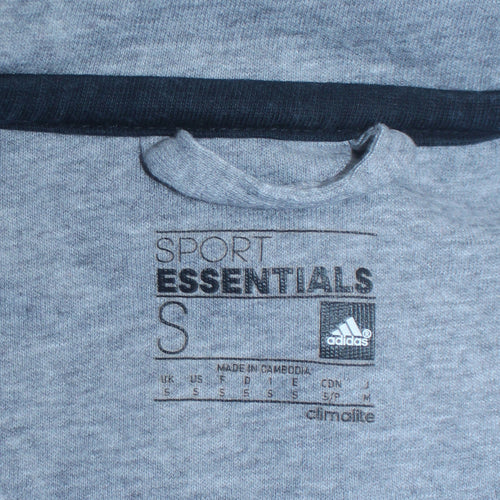 adidas Men Blue Full Zip Hoodie Small Sports Essentials