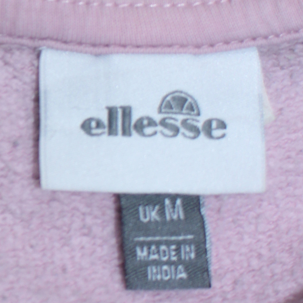 Ellesse Women's Pink Logo Crew Neck Sweatshirt Size M