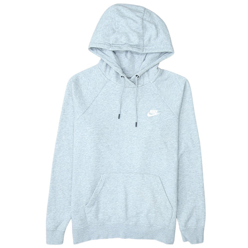 Nike Men's Grey Pullover Hoodie M Regular Fit Sportswear