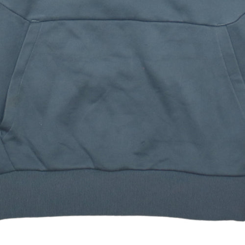 Under Armour Men's Black Grey ColdGear 1/2 Zip Hoodie Medium