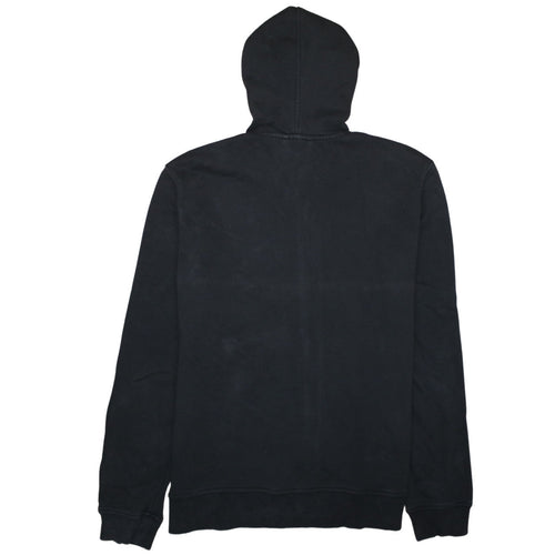 Puma Mens Black Full Zip Hoodie L Football Graphic Print Sportswear
