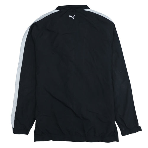 Puma Men's Black 2XL Track Jacket Lightweight Zip Up