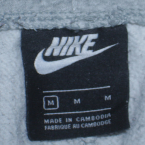 Nike Men's Grey Jogger Sweatpants Medium Elastic Waist