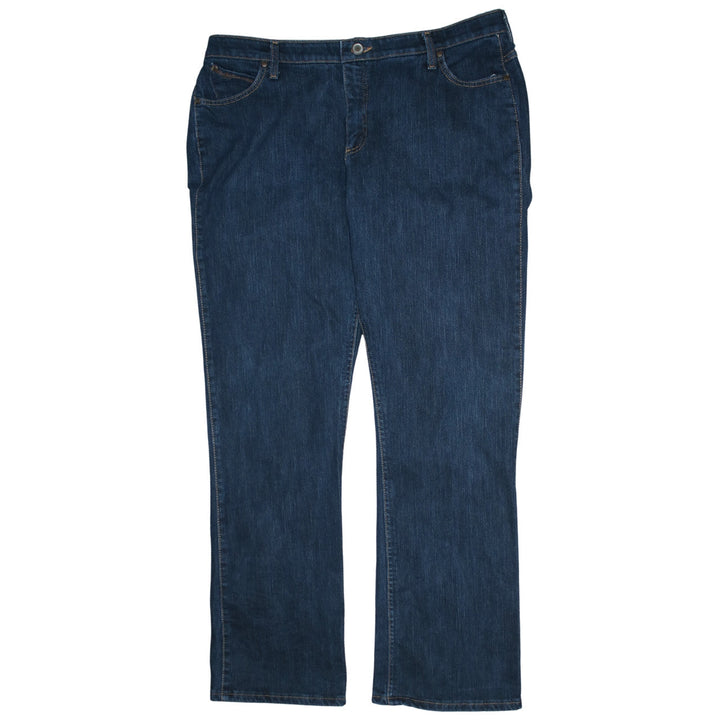 Wrangler Q-Baby Women's Blue Bootcut Denim Jeans Size 20 Regular