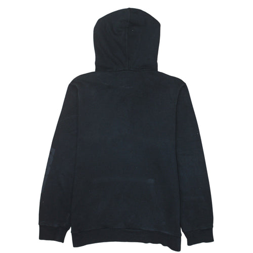 Nike Boys Black XL Pullover Hoodie with Football Graphic Design