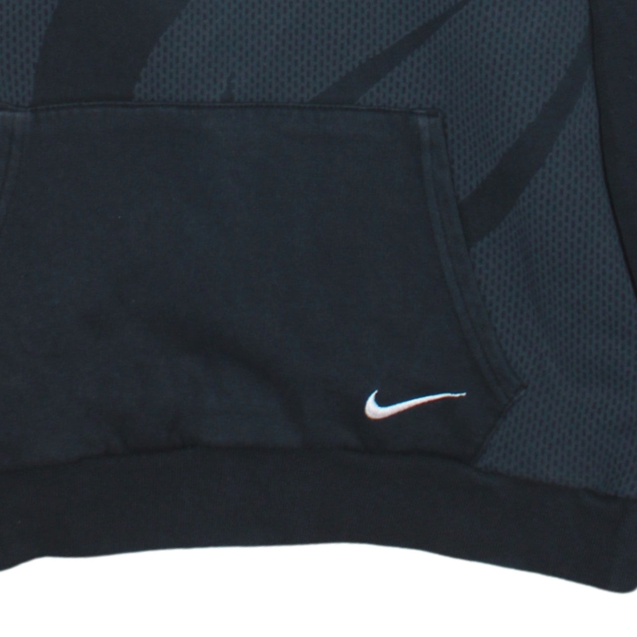 Nike Boys Black XL Pullover Hoodie with Football Graphic Design
