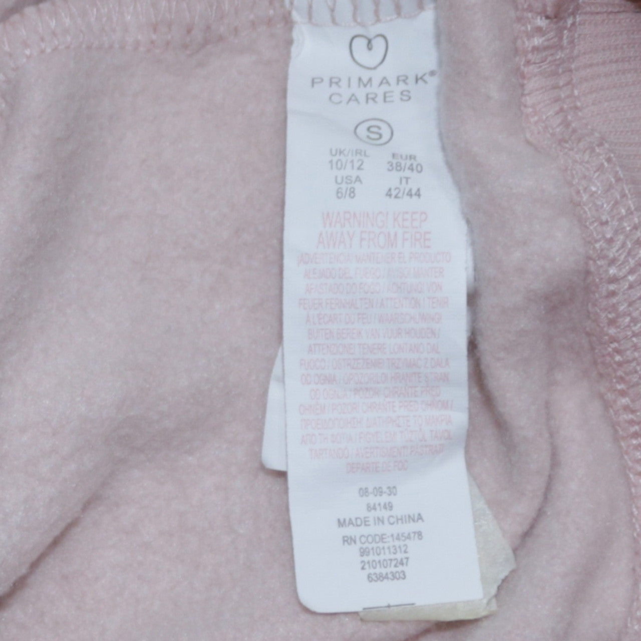 Disney Women's Pink Minnie Mouse Pullover Sweatshirt Size S