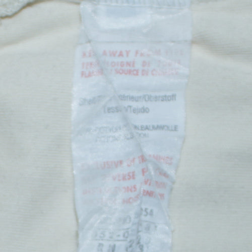 Puma Men's White Crew Neck Short Sleeve Cotton T-Shirt Size L