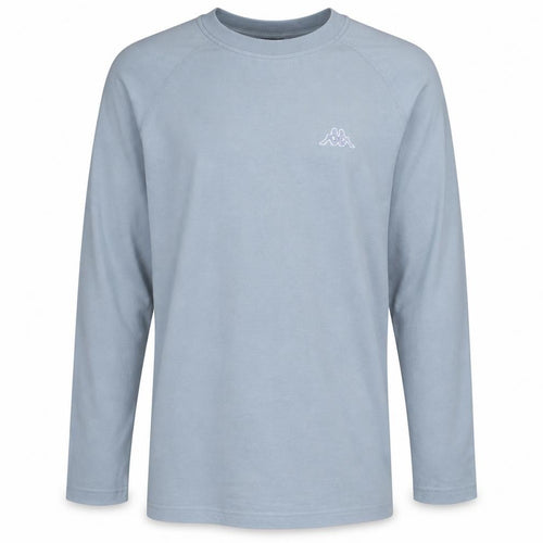 Kappa Men's Blue Long Sleeve Crew Neck Sports T-Shirt XL