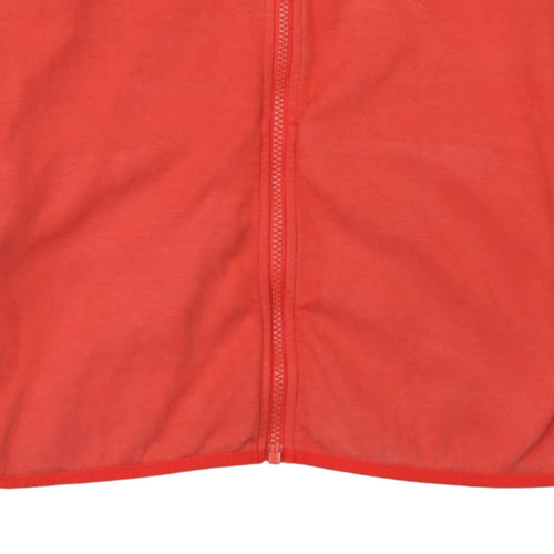 Nike Men's Red Full Zip Hoodie M Sports Fleece