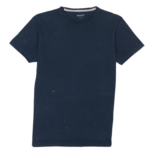 Timberland Men’s Blue Slim Fit Crew Neck Cotton T-Shirt Size S