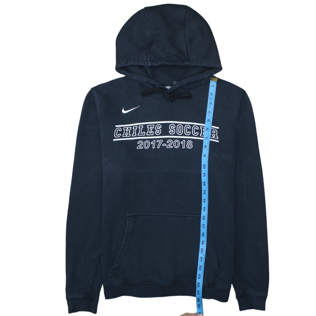 Nike Men's Black Chiles Soccer Pullover Hoodie Size M