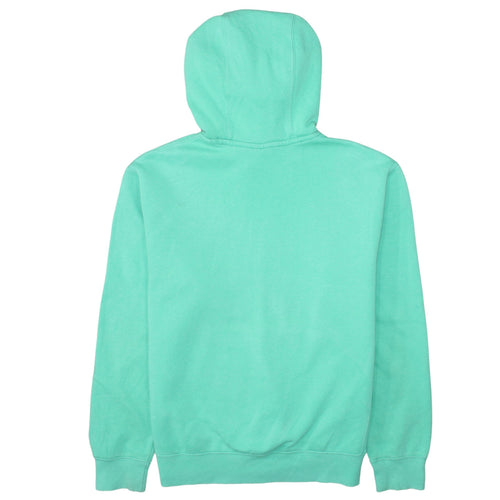 Nike Women's Green Pullover Hoodie Small Graphic Print Cotton Blend