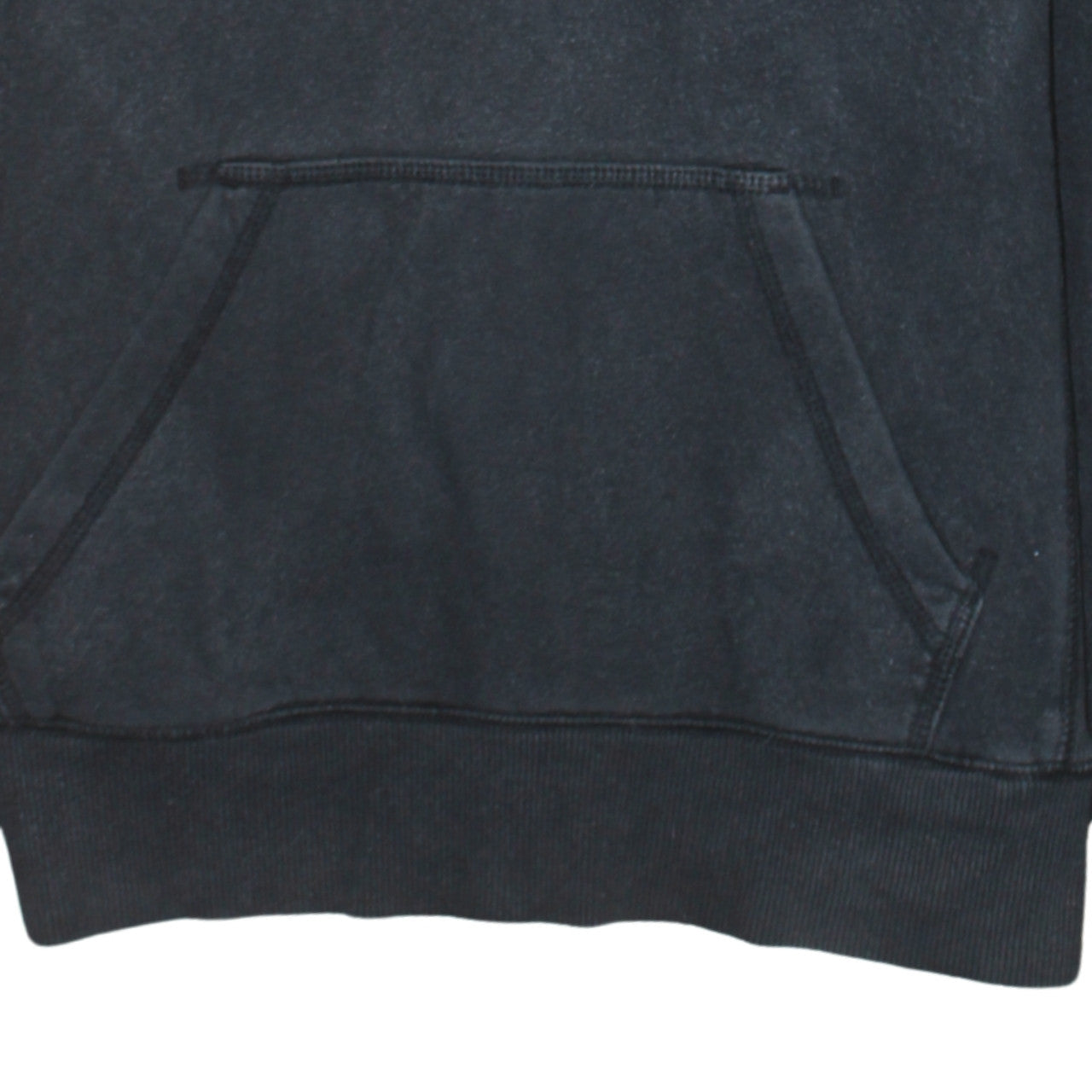 Nike Men's Black Pullover Hoodie Medium Athletic Fit Logo Sweatshirt