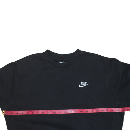 Nike Men's Black Crew Neck Pullover Sweatshirt Medium
